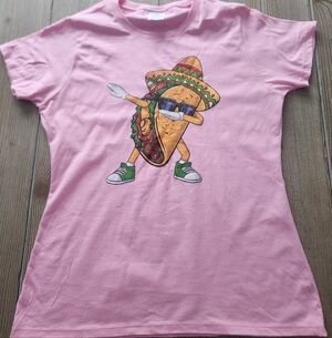 Pink Taco Graphic T-Shirt